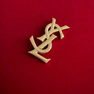 J142 Vintage YSL Brooch